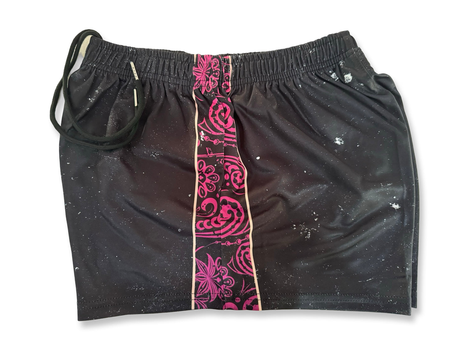 🔥NEW🔥 OFFICIAL Pink Paisley Footy Shorts (With Pockets)