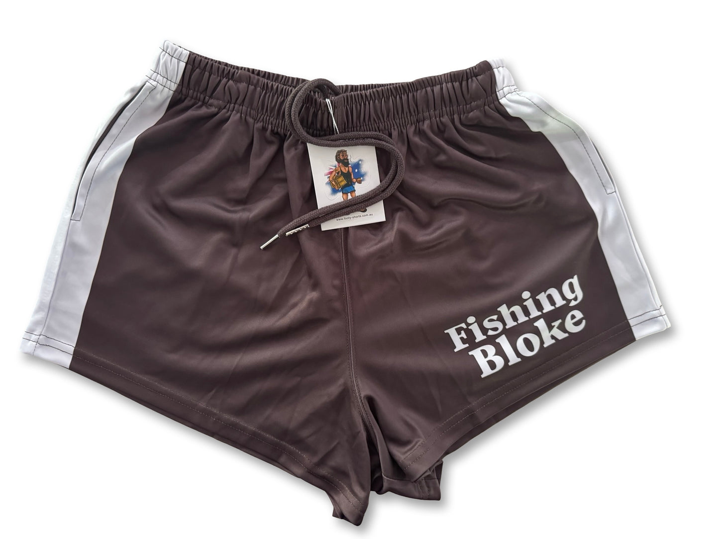 Fishing BLOKE - Footy Shorts (With Pockets)