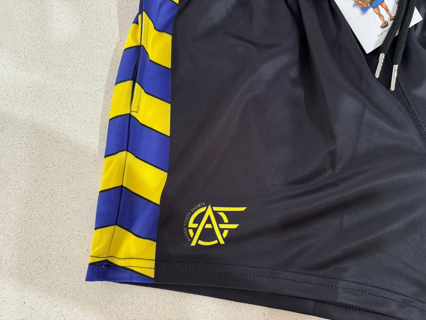 Australian Coat of Arms Footy Shorts (With Pockets)