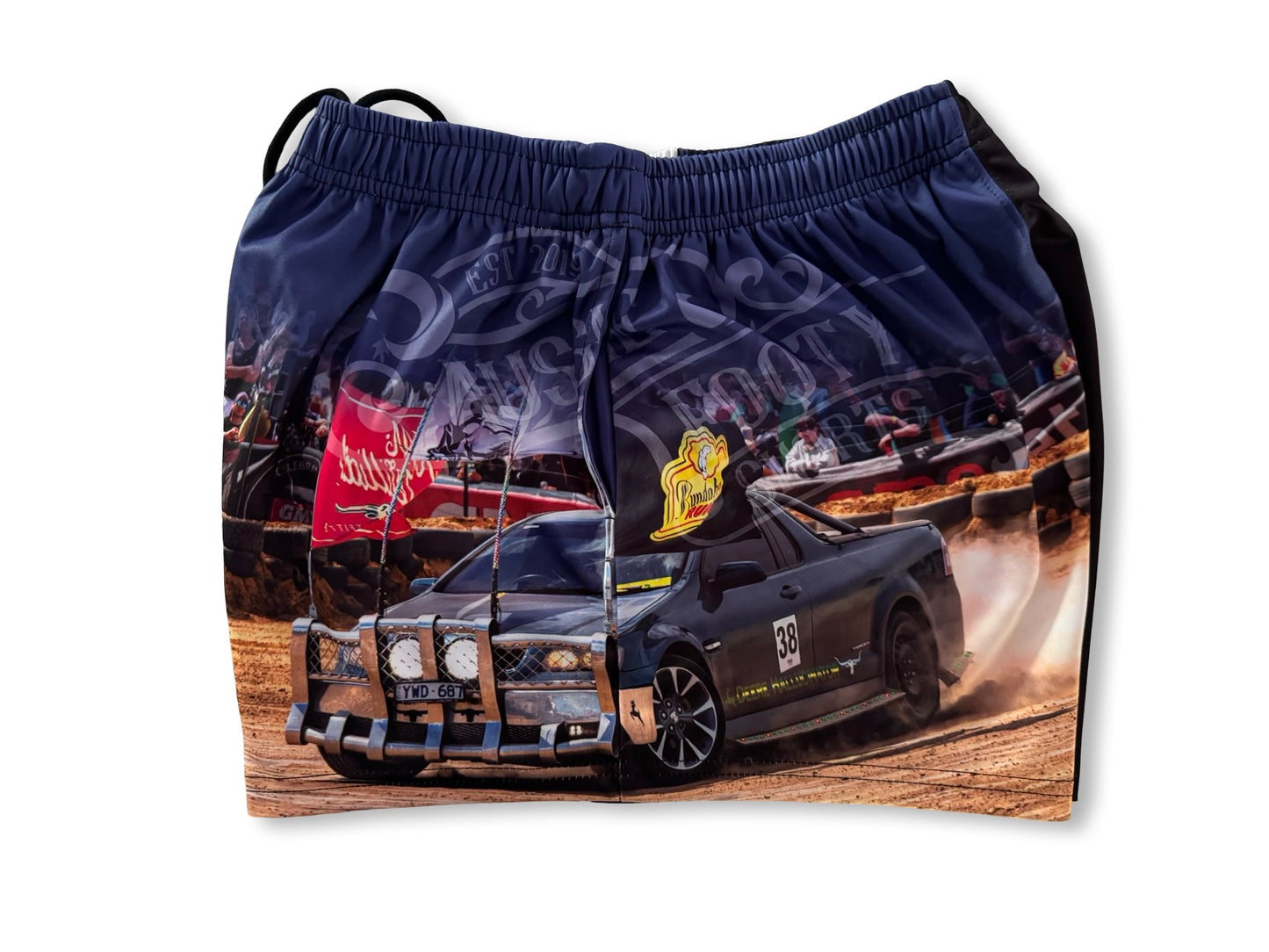 🔥NEW🔥 Blue Ute SKID Footy Shorts (With Pockets)