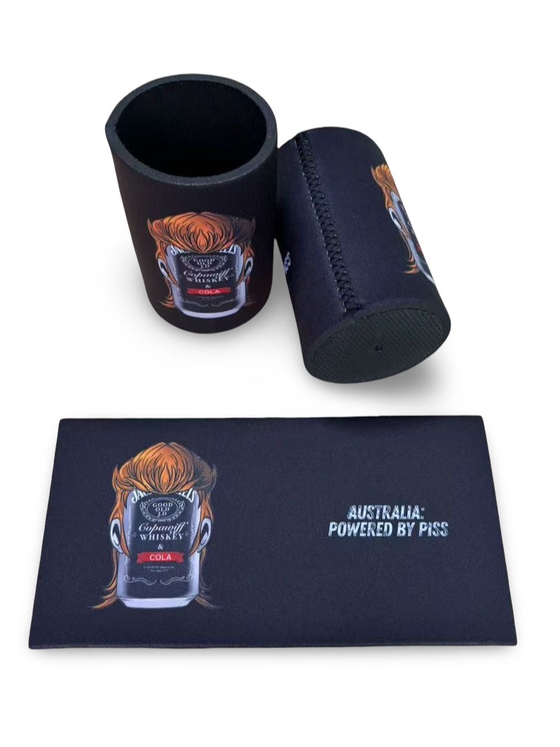 🔥NEW🔥 Powered by Piss, Stubby Coolers- 5 Pack