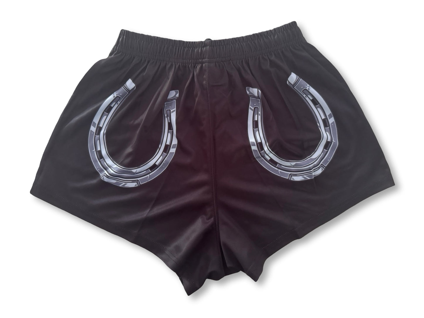🔥NEW🔥 Horse Shoe Footy Shorts (With Pockets)