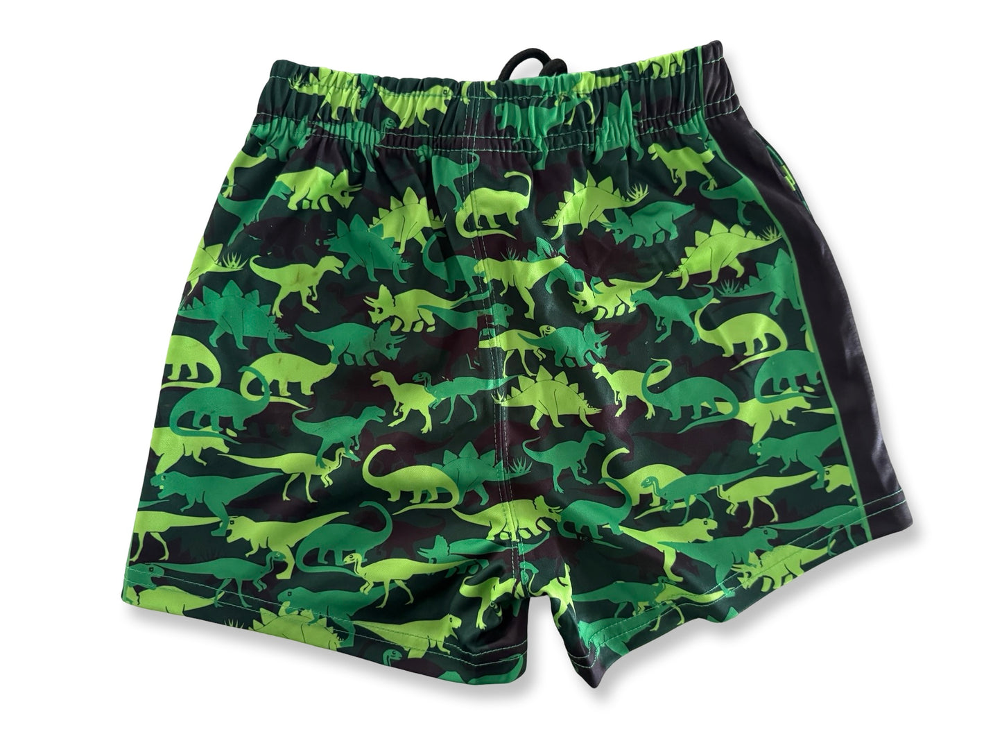 Kids Dinosaur Footy Shorts (With Pockets)