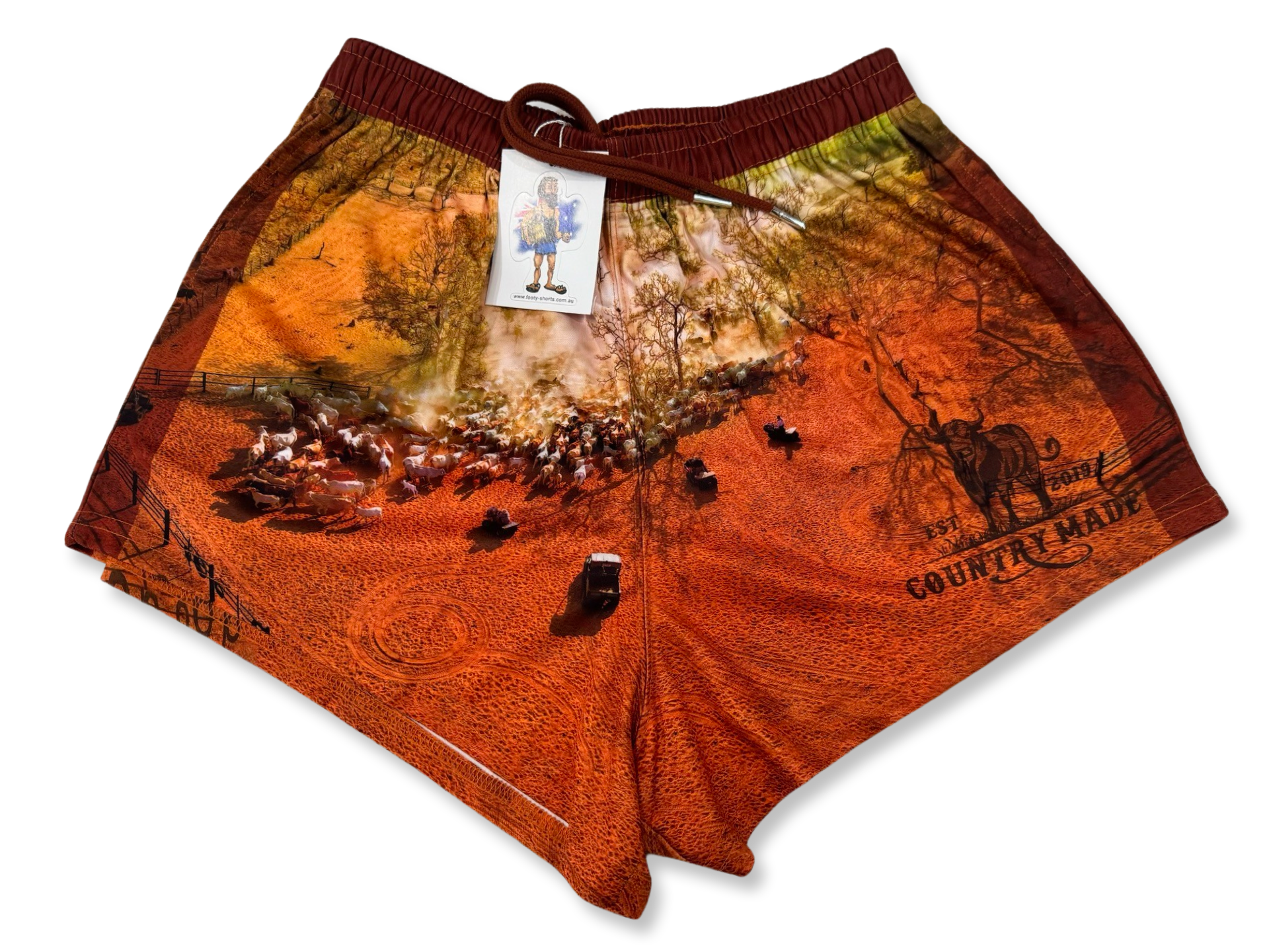🔥NEW 🔥 Mustering - Footy Shorts (With Pockets)
