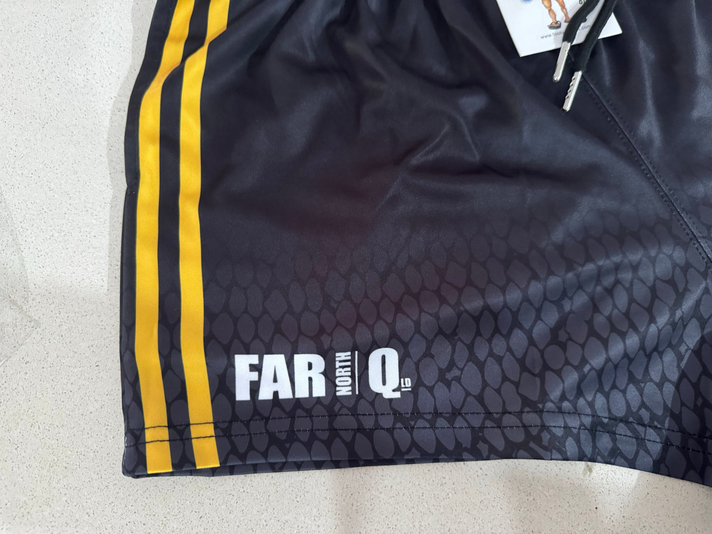 Huk Tuah Barra Footy Shorts (With Pockets)