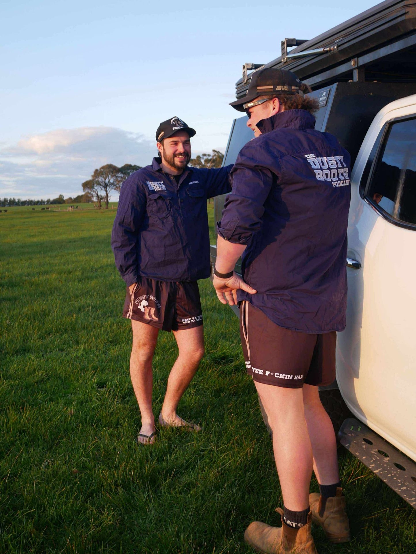 Dusty Boots x AFS - Footy Shorts (With Pockets)