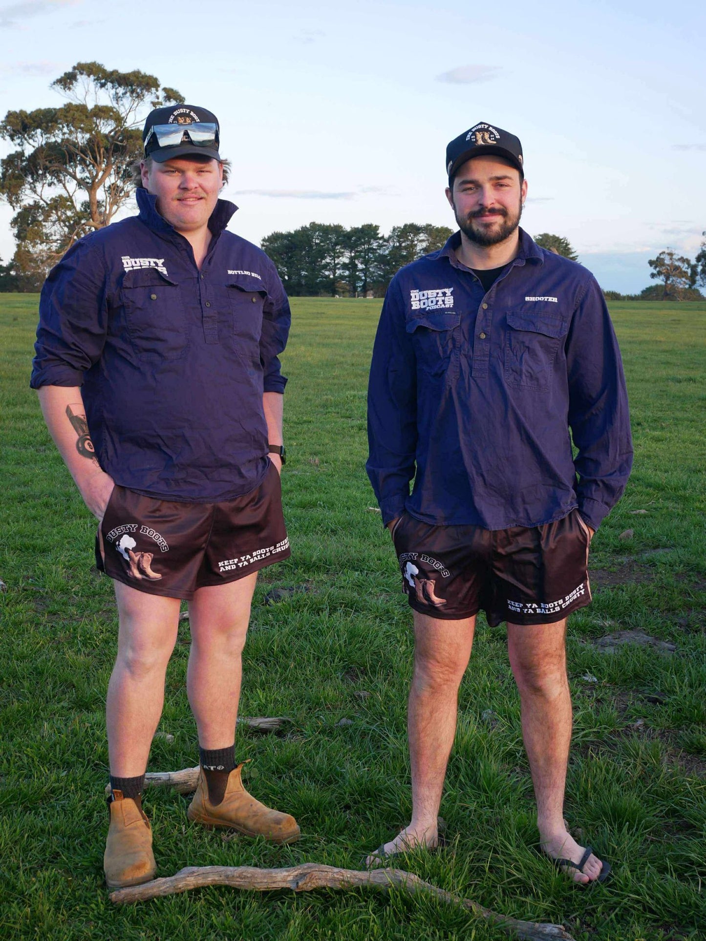 Dusty Boots x AFS - Footy Shorts (With Pockets)