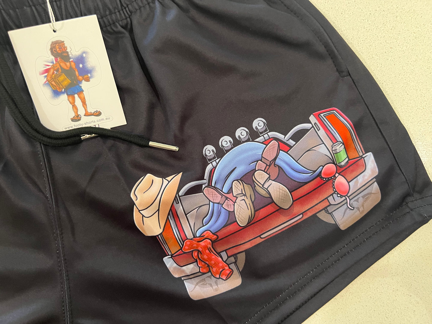 Utes, Boots &... Footy Shorts (With Pockets)