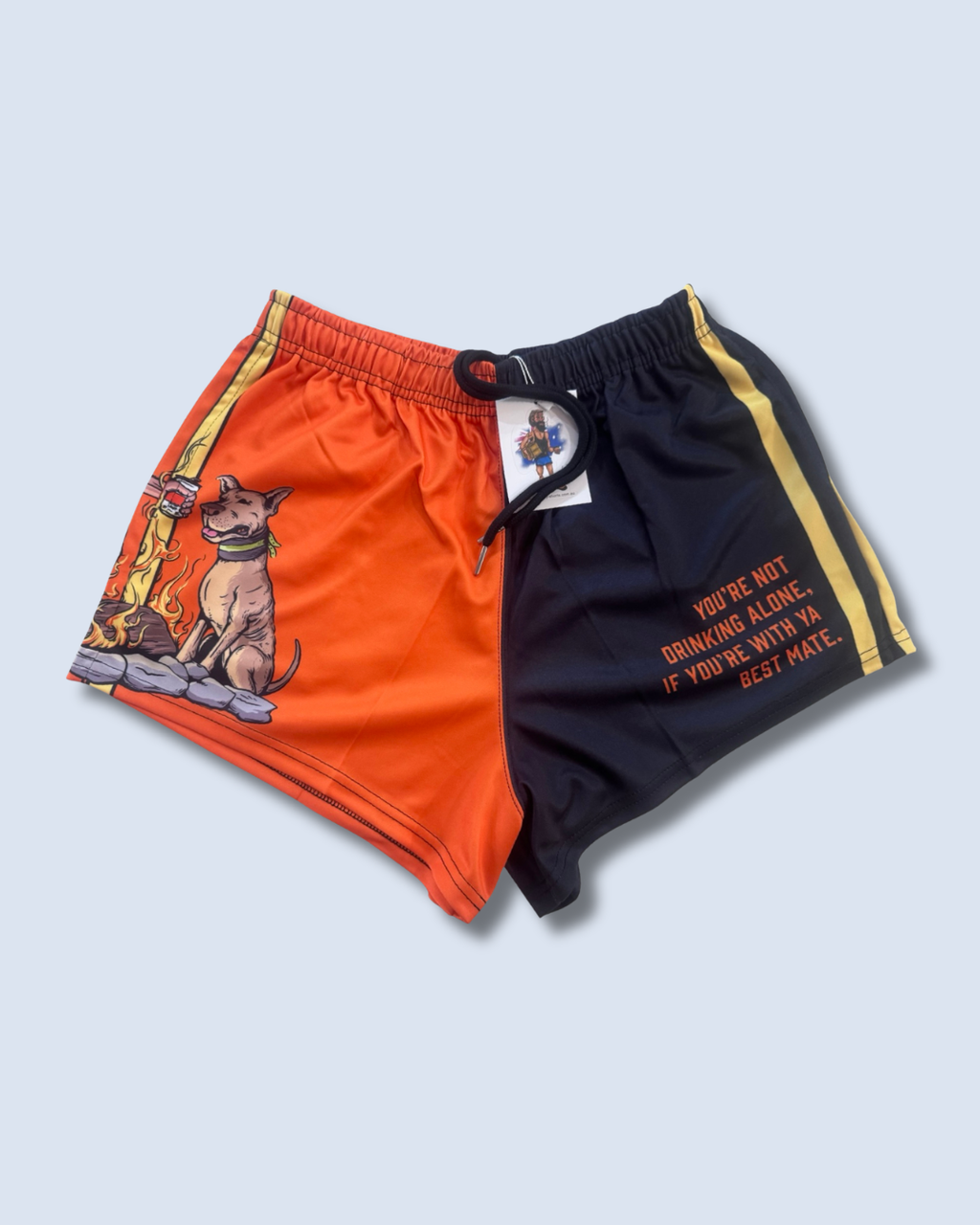 Drinking with your best mate Footy Shorts (With Pockets) 🔥NEW🔥