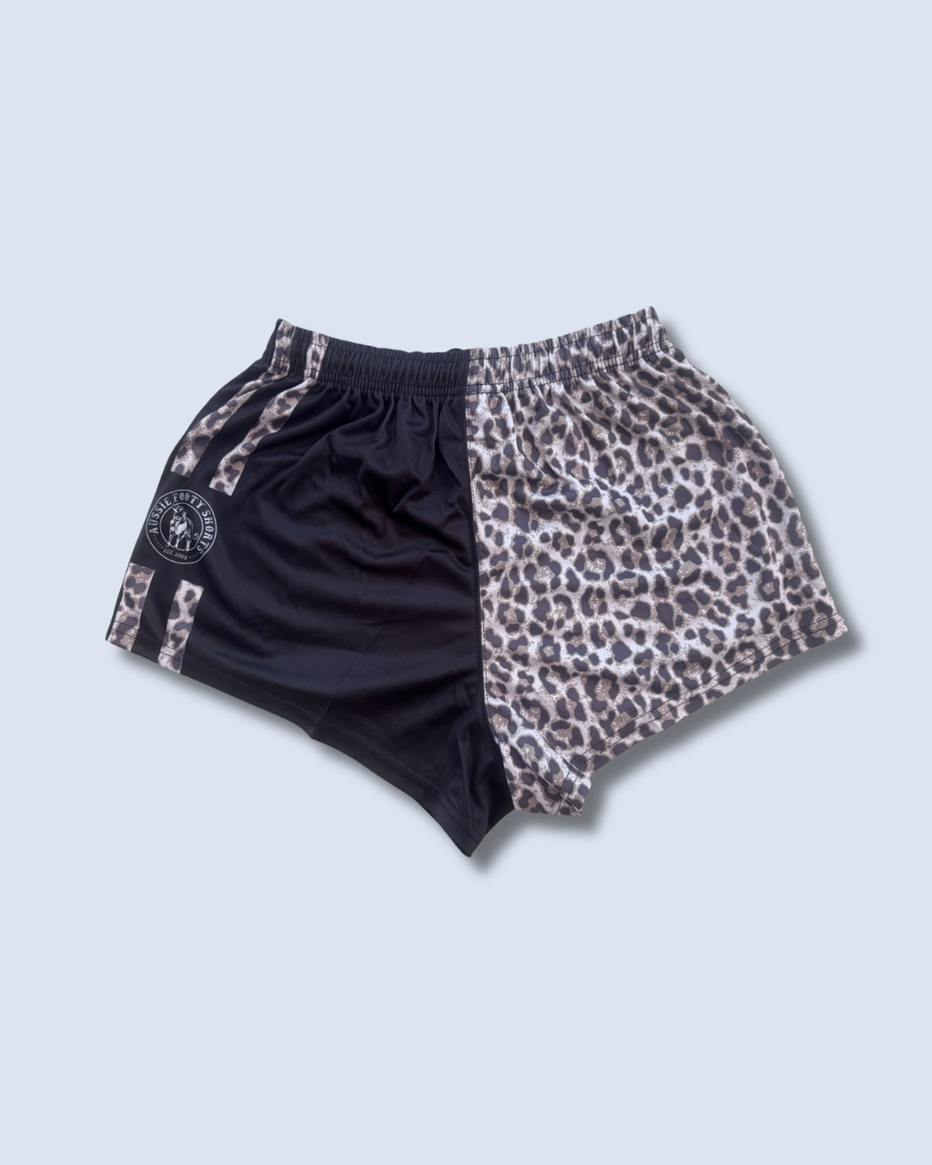 Leopard Print Footy Shorts (With Pockets) 🔥NEW🔥