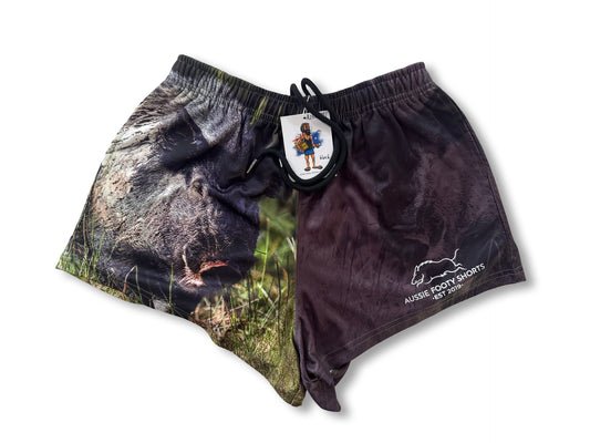 🔥NEW🔥 Wild Boar Footy Shorts (With Pockets)