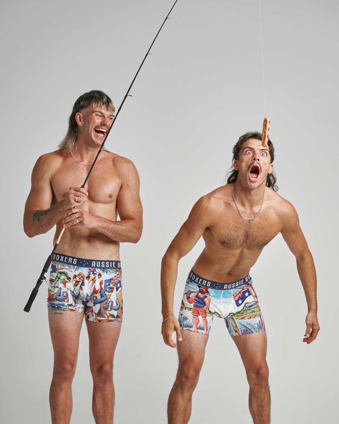 🔥NEW🔥 3 PACK Men's Aussie Tackle Boxers | Don't Get Cocky