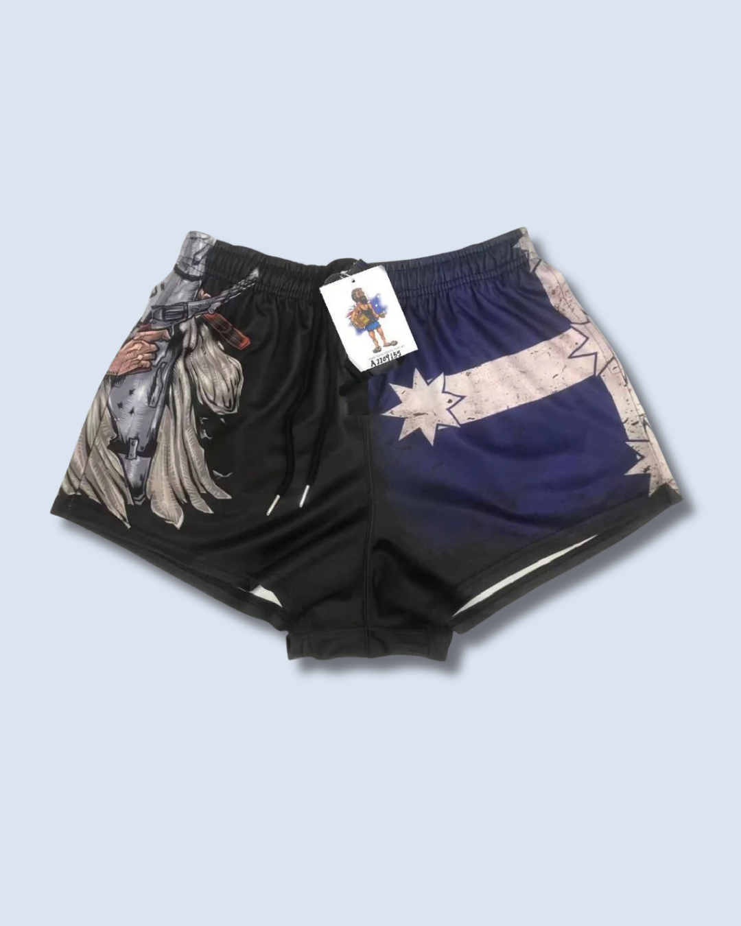 Such is life, NED KELLY Footy Shorts (With Pockets)