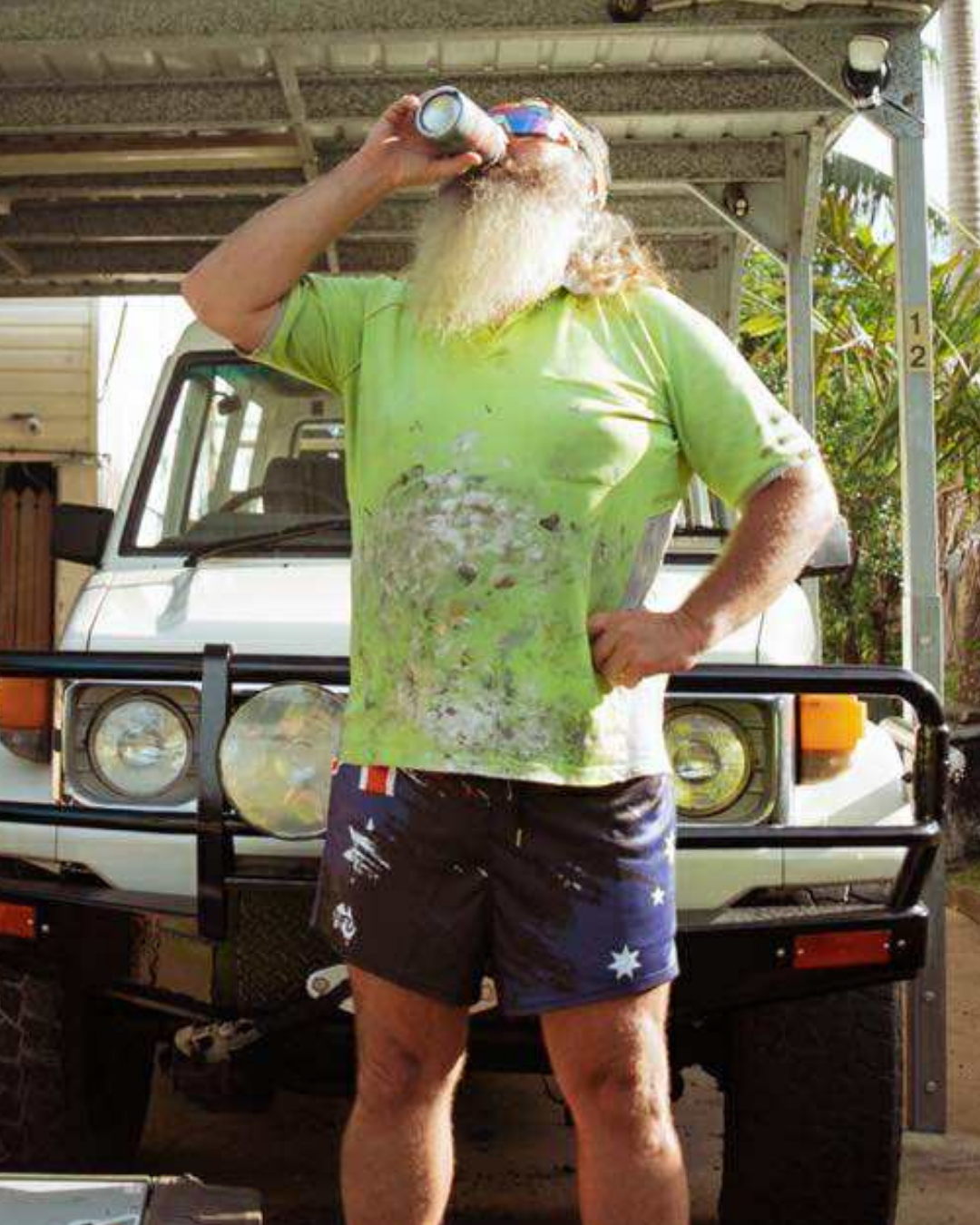 Fit in or F##K OFF! Footy Shorts (With Pockets)