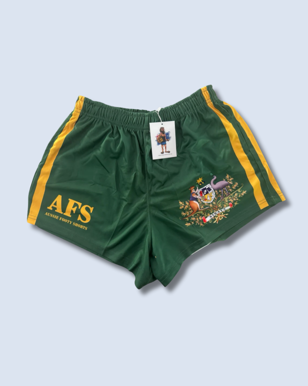 Straya Footy Shorts (With Pockets)