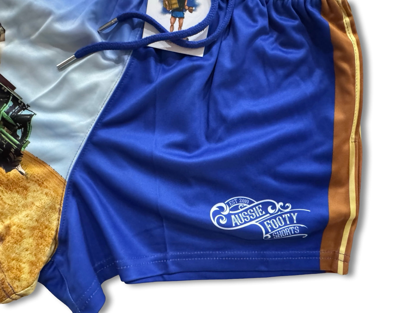 🔥NEW🔥 Harvester Photo Footy Shorts (With Pockets)