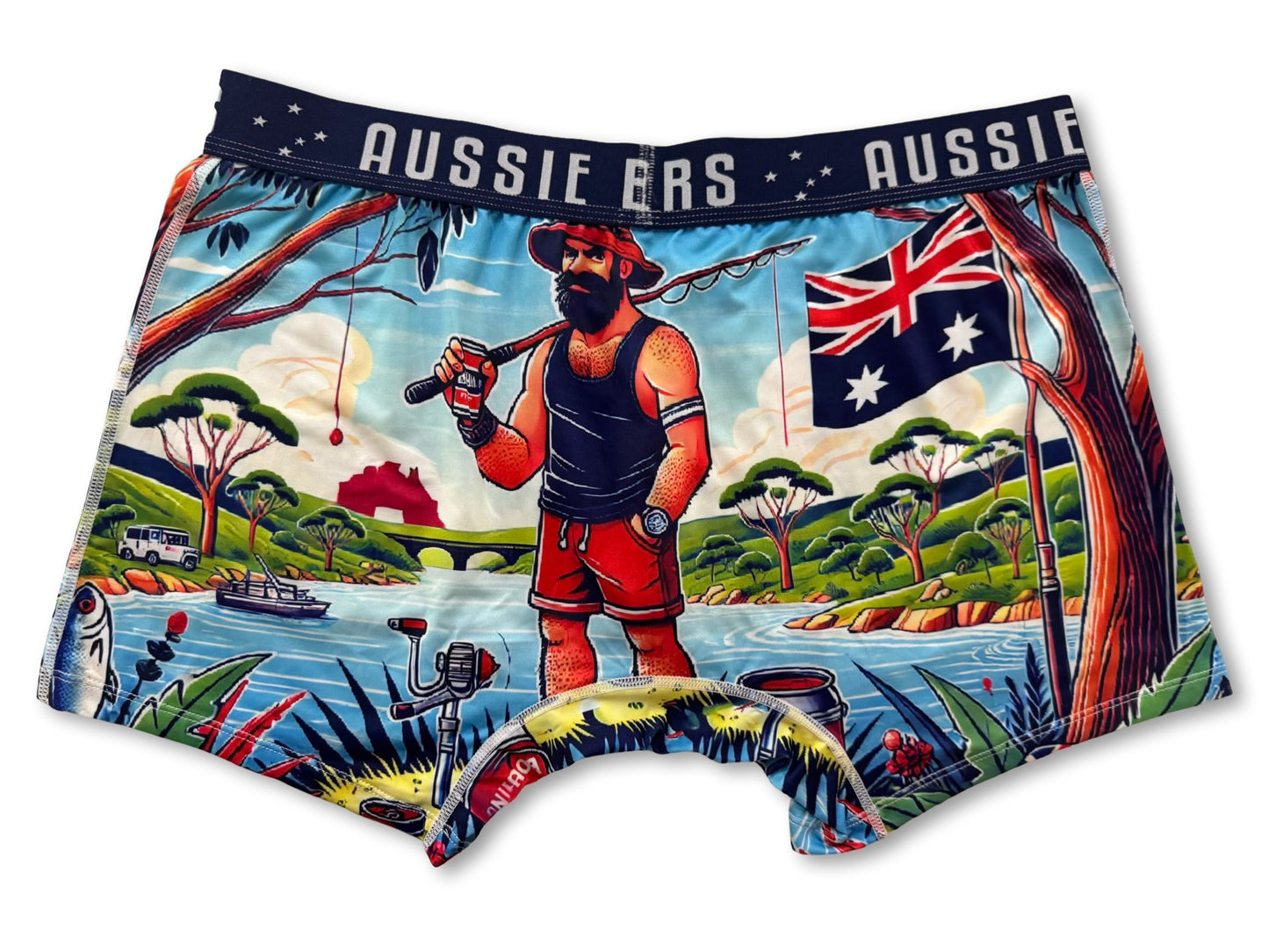 🔥NEW🔥 3 PACK Men's Aussie Tackle Boxers | Don't Get Cocky