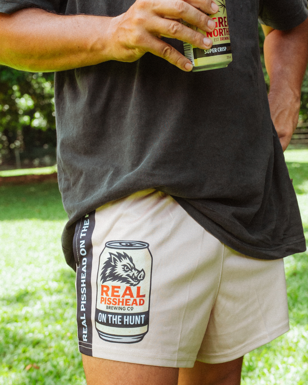 🔥NEW🔥 Real Piss Head Footy Shorts (With Pockets)