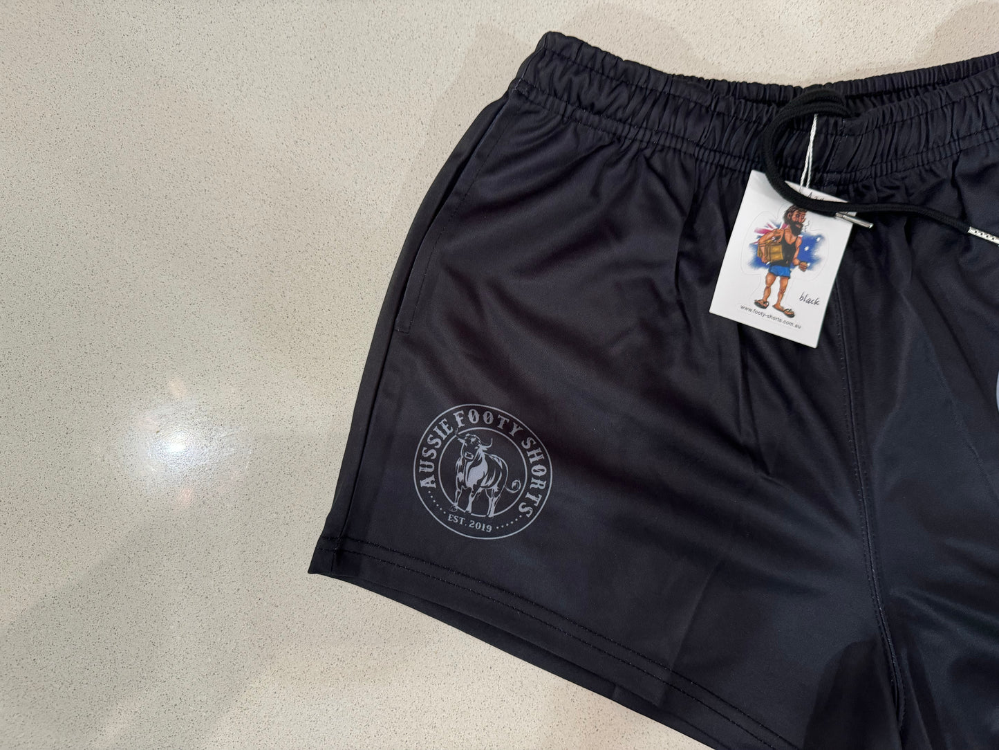 SCAN ME Footy Shorts (With Pockets)