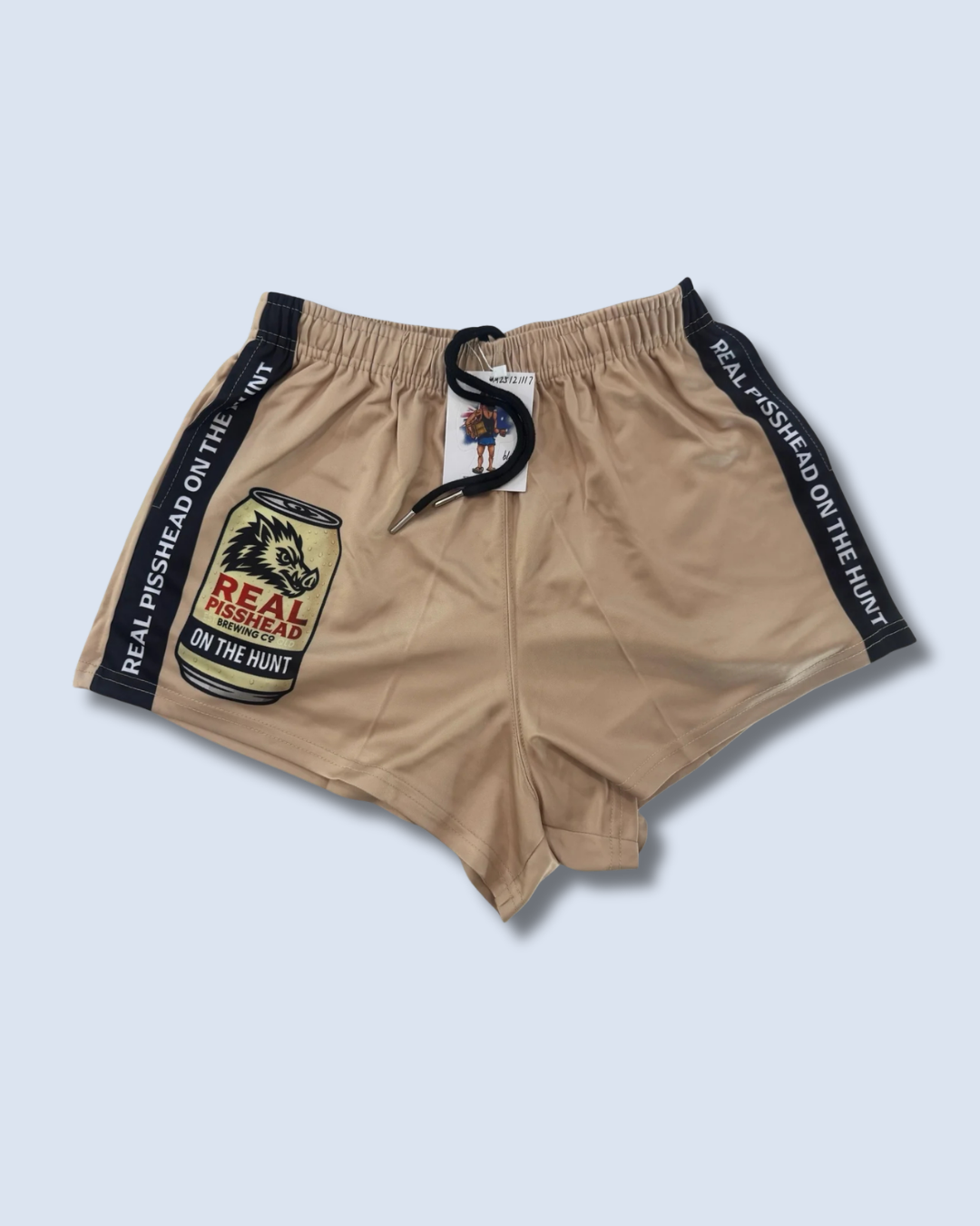 🔥NEW🔥 Real Piss Head Footy Shorts (With Pockets)