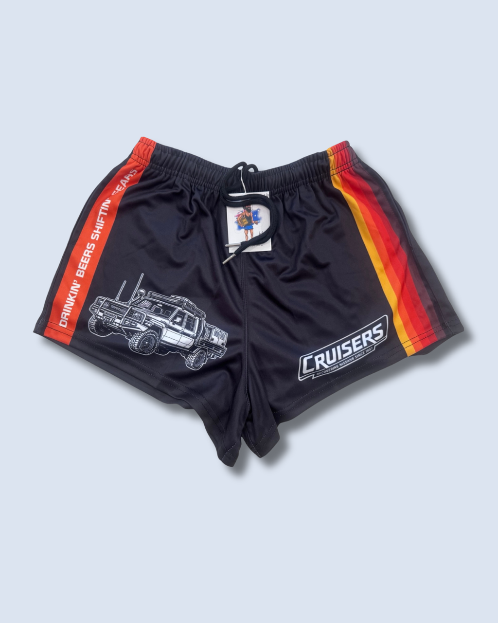 🔥NEW🔥  Cruiser Footy Shorts (With Pockets)