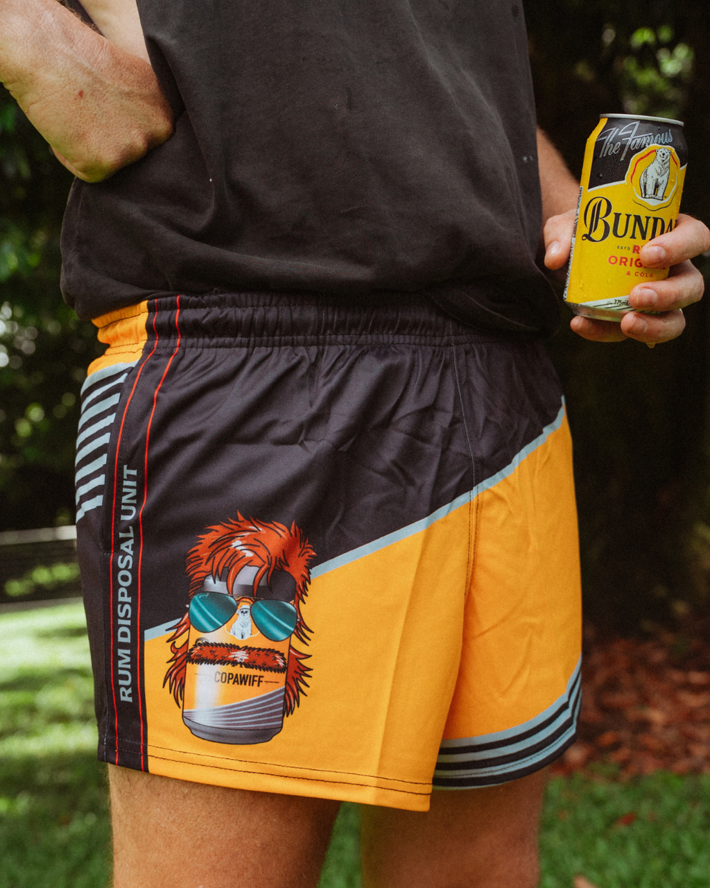 🔥NEW🔥Rum Disposal Unit Footy Shorts (With Pockets)