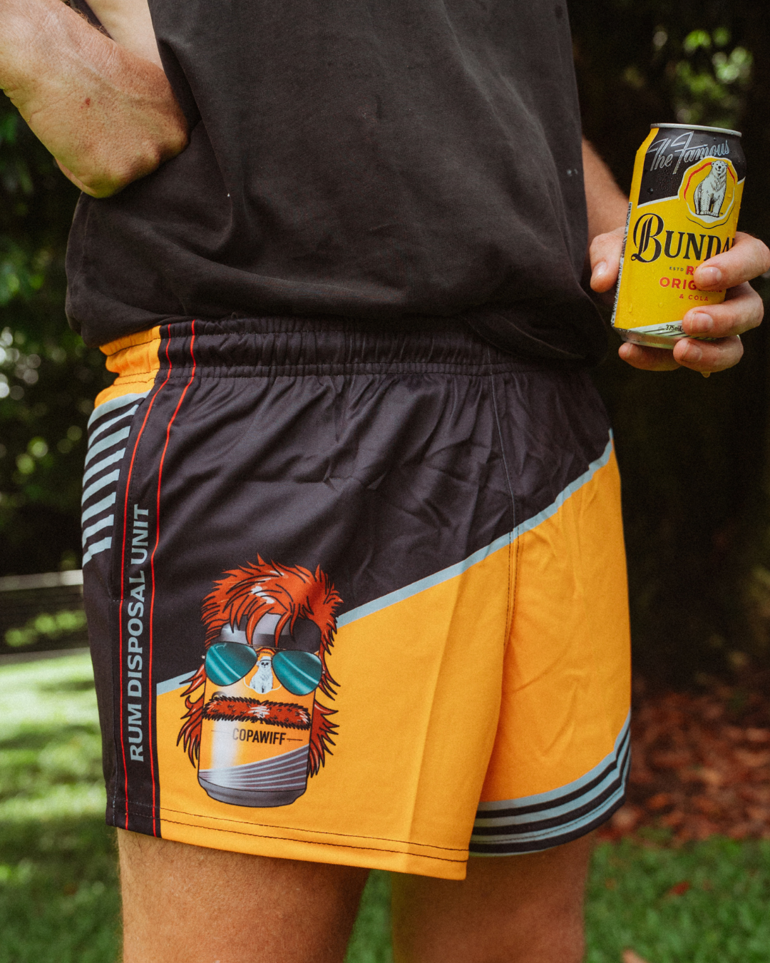 🔥NEW🔥Rum Disposal Unit Footy Shorts (With Pockets)