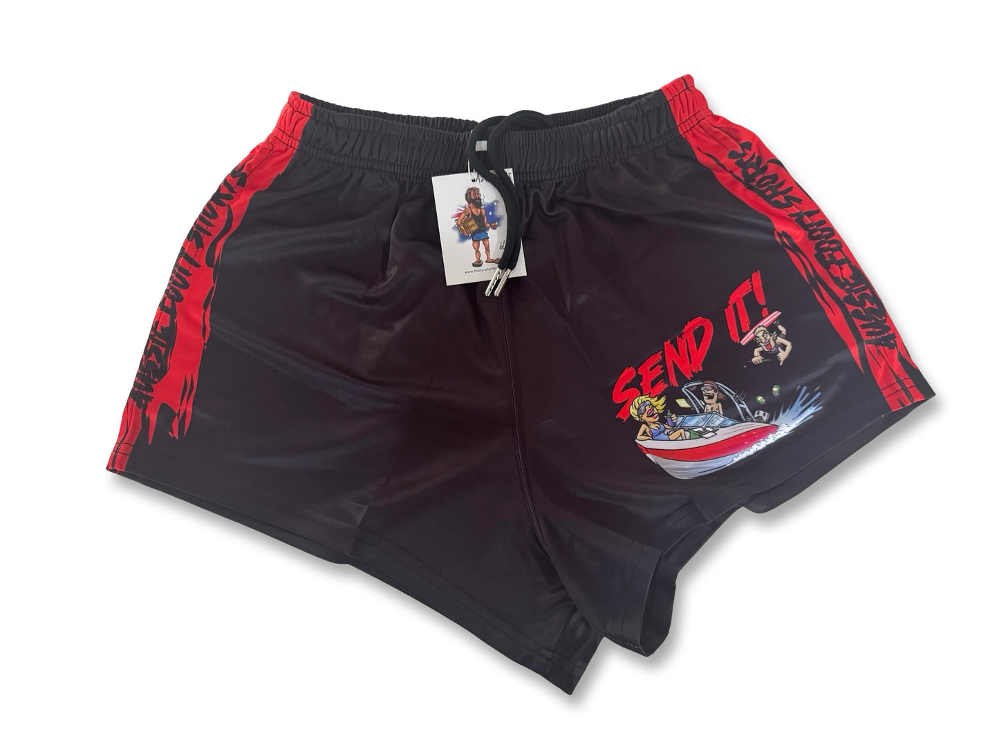 🔥NEW🔥 Send It Footy Shorts (With Pockets)