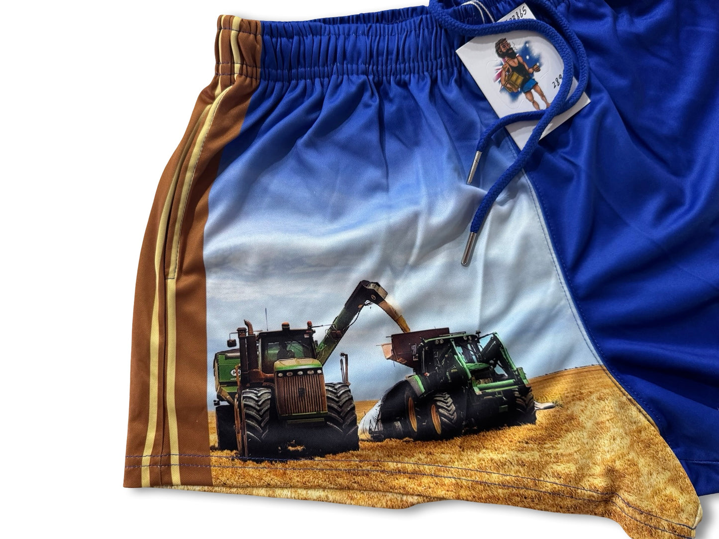 🔥NEW🔥 Harvester Photo Footy Shorts (With Pockets)