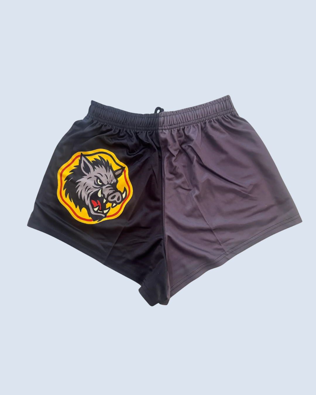 🔥NEW🔥 F**CK AROUND & FIND OUT Rum Monster Footy Shorts (With Pockets)