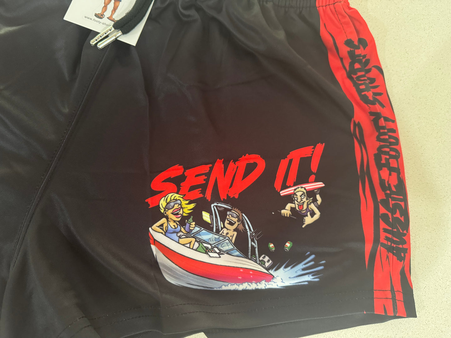 🔥NEW🔥 Send It Footy Shorts (With Pockets)