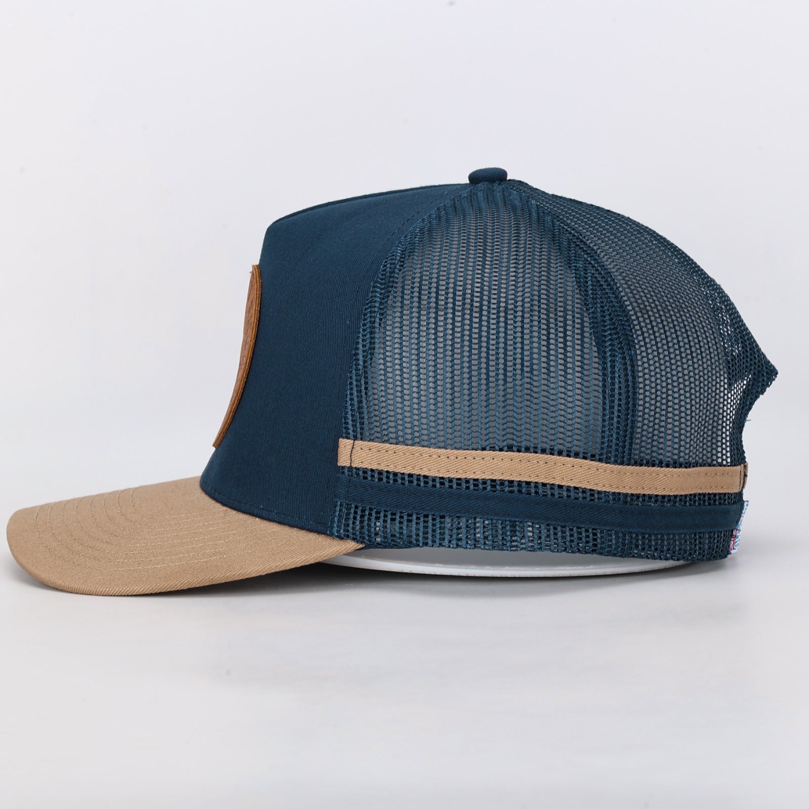 Truckers Hat | Country Made, Bull, Leather Patch