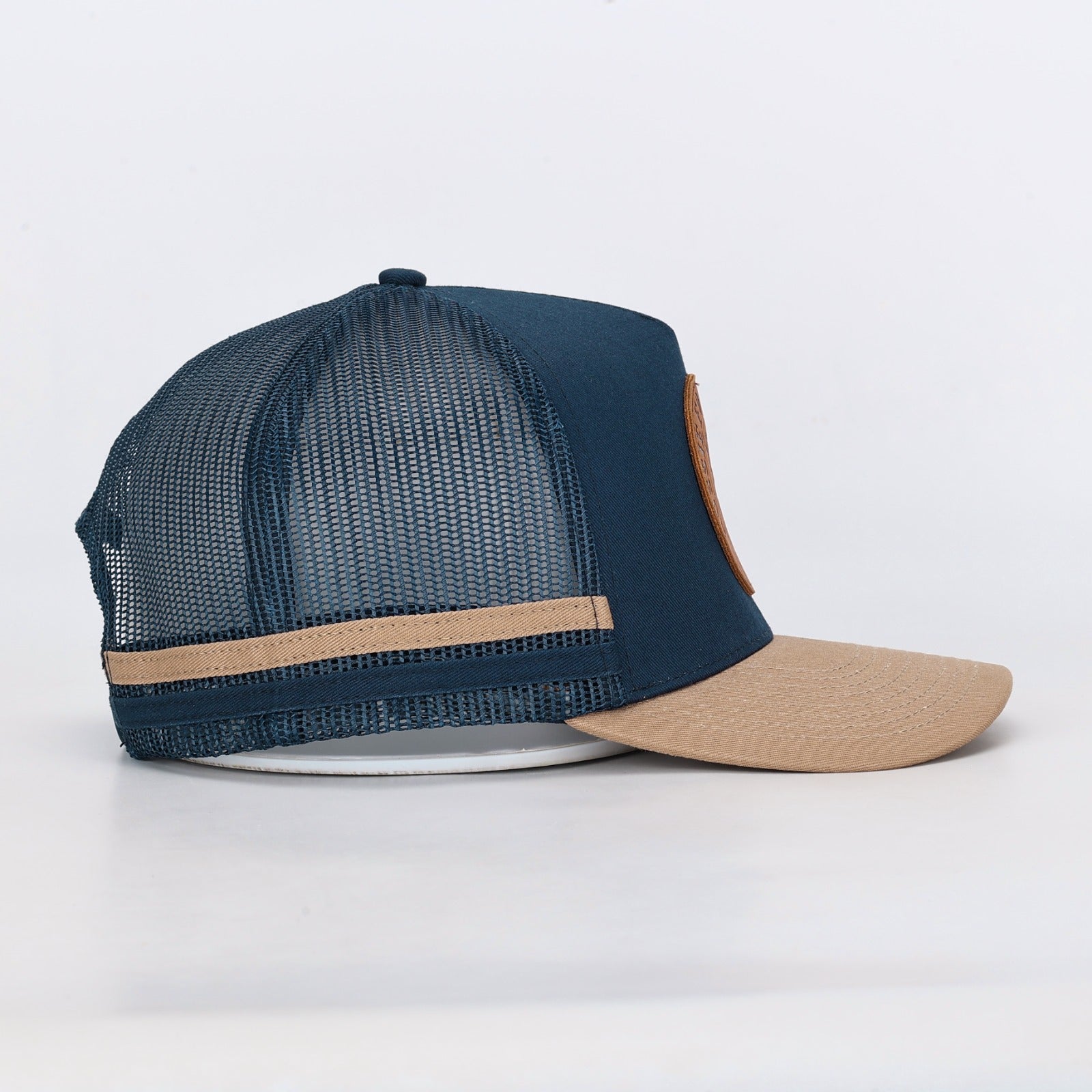 Truckers Hat | Country Made, Bull, Leather Patch