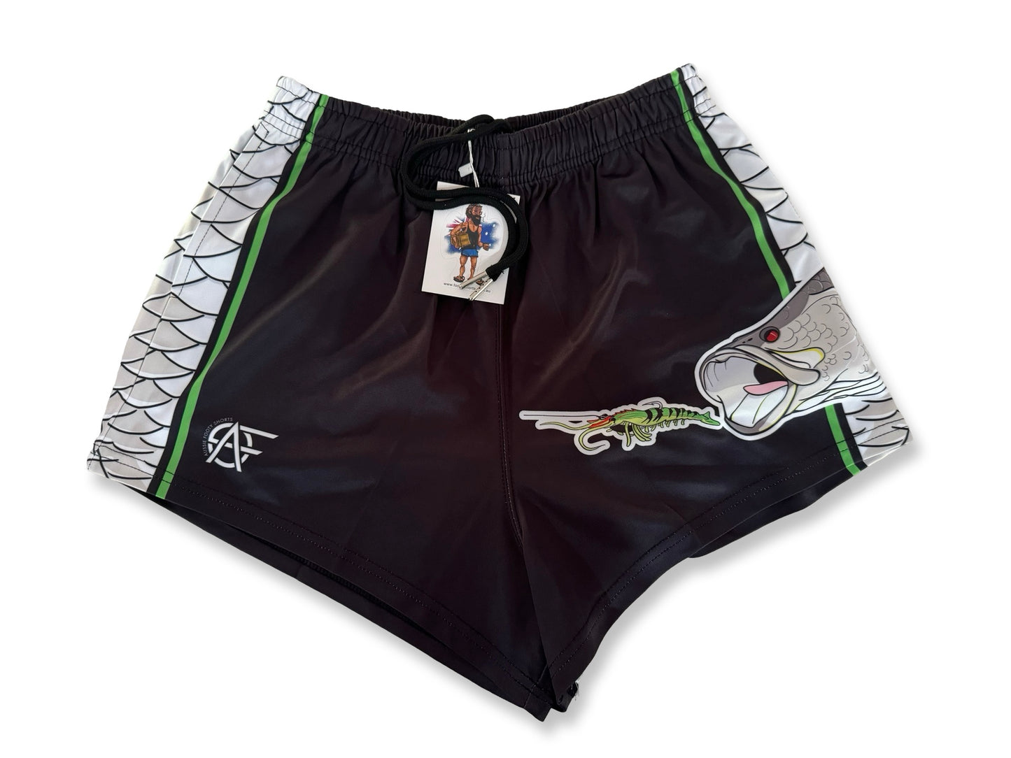 🔥NEW🔥 Barra Prawn Footy Shorts (With Pockets)