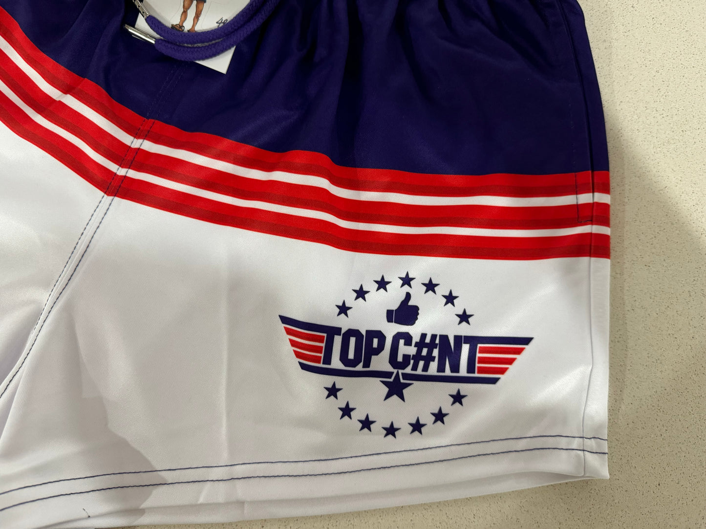 Top C#NT Footy Shorts (With Pockets)