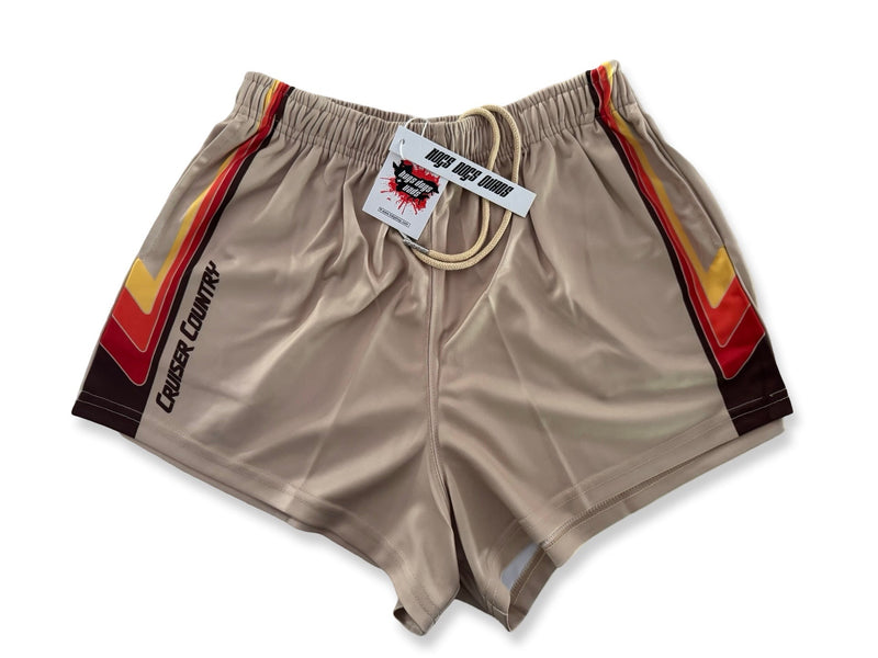 Cruiser Country Sandy Footy Shorts (With Pockets)