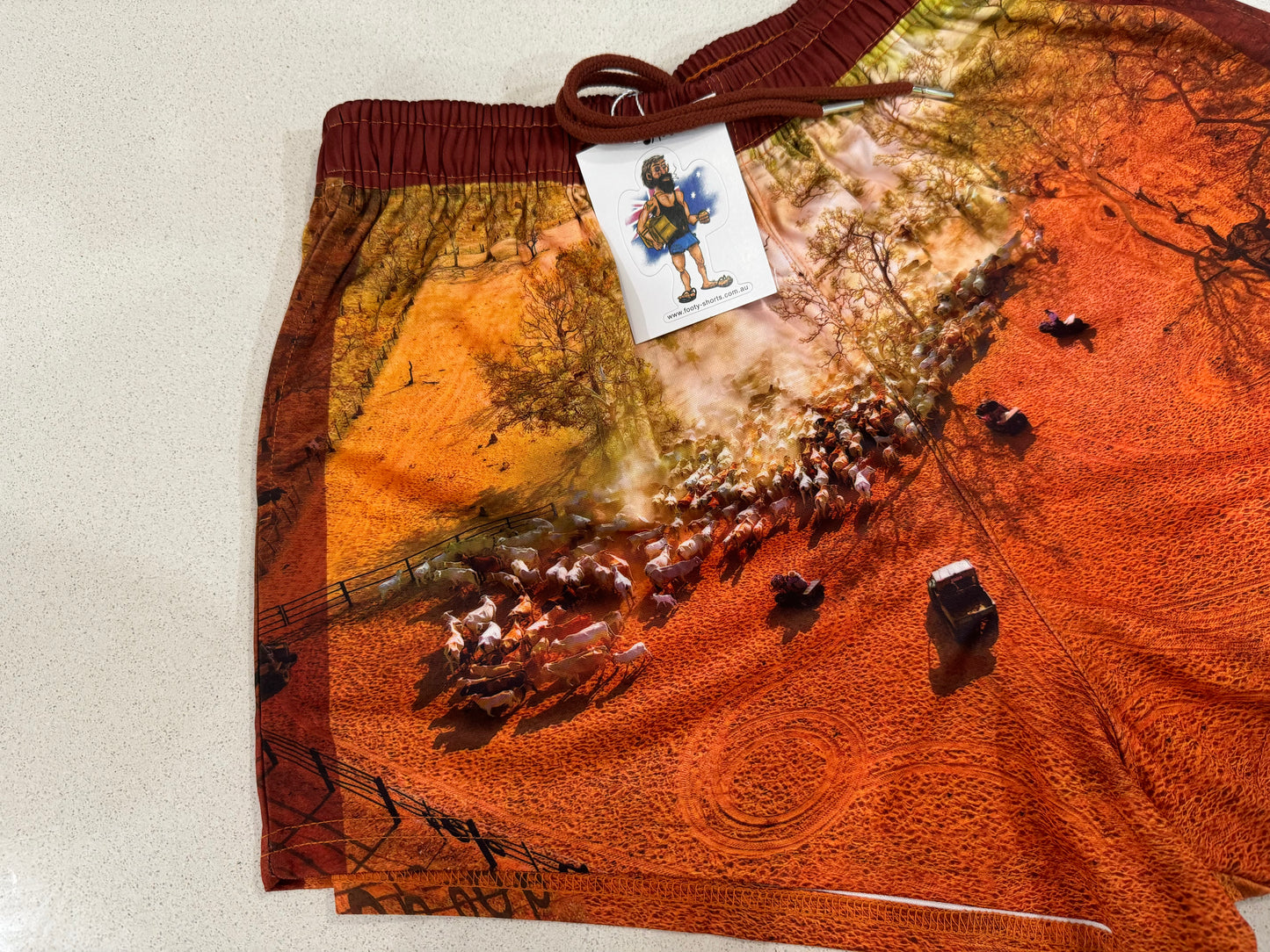 Mustering - Footy Shorts (With Pockets)