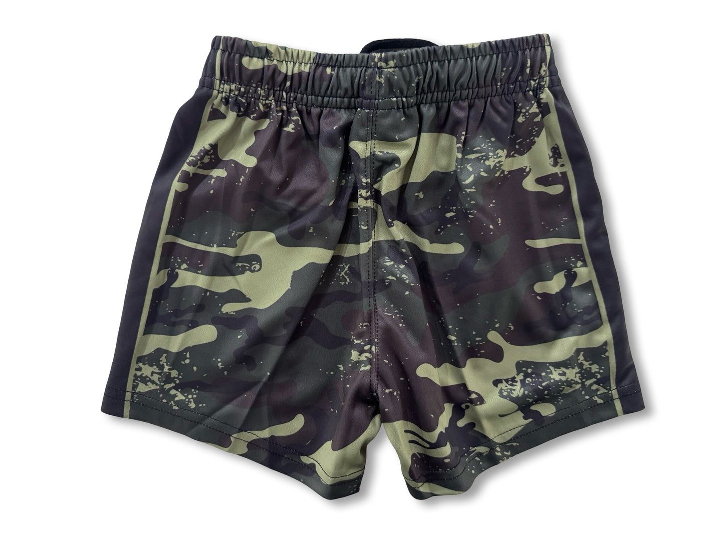 Kids Camo Footy Shorts (With Pockets)