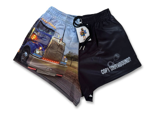 🔥NEW🔥 Copy South Bound Footy Shorts (With Pockets)
