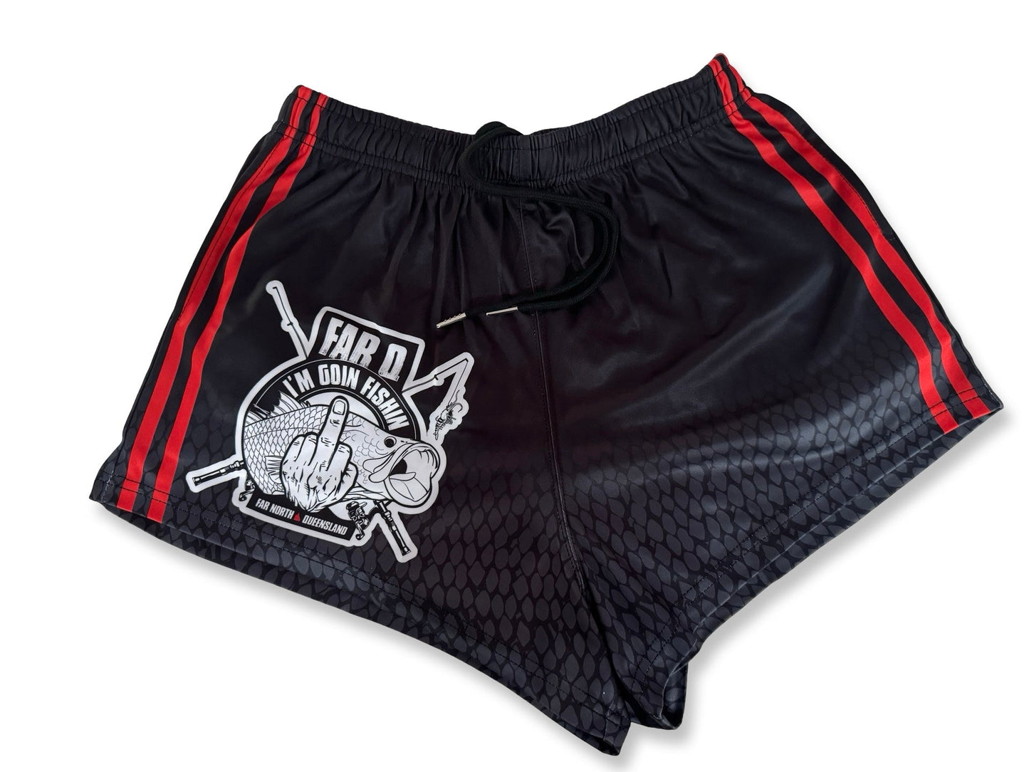 🔥NEW🔥 FarQ Fishing Footy Shorts (With Pockets)
