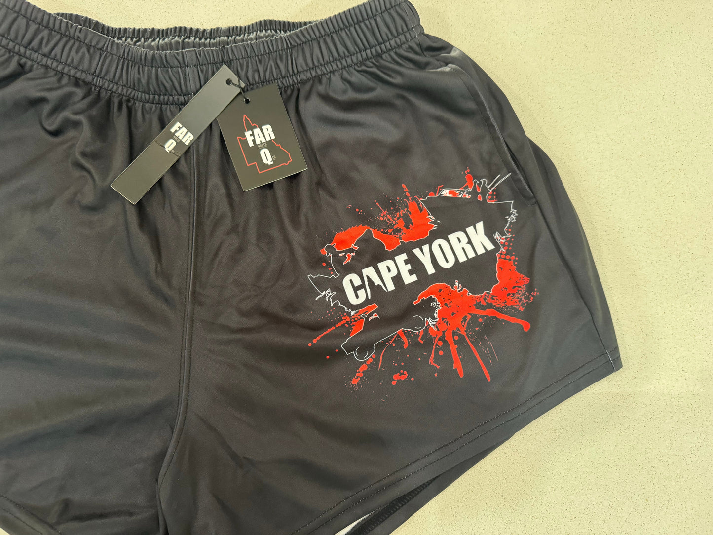 Cape York Footy Shorts (With Pockets)