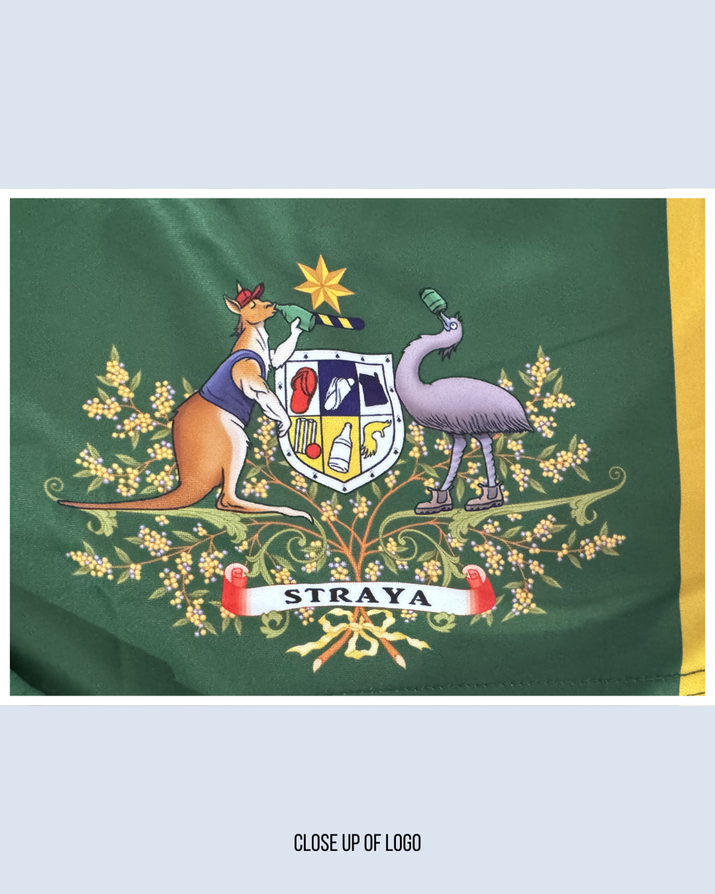 Straya Footy Shorts (With Pockets)