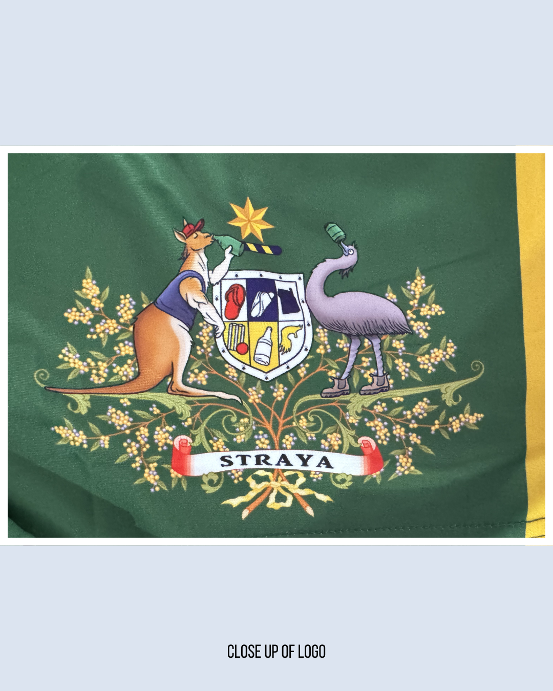 Straya Footy Shorts (With Pockets)