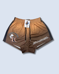🔥NEW🔥 Dusty Boots Brown Footy Shorts (With Pockets)