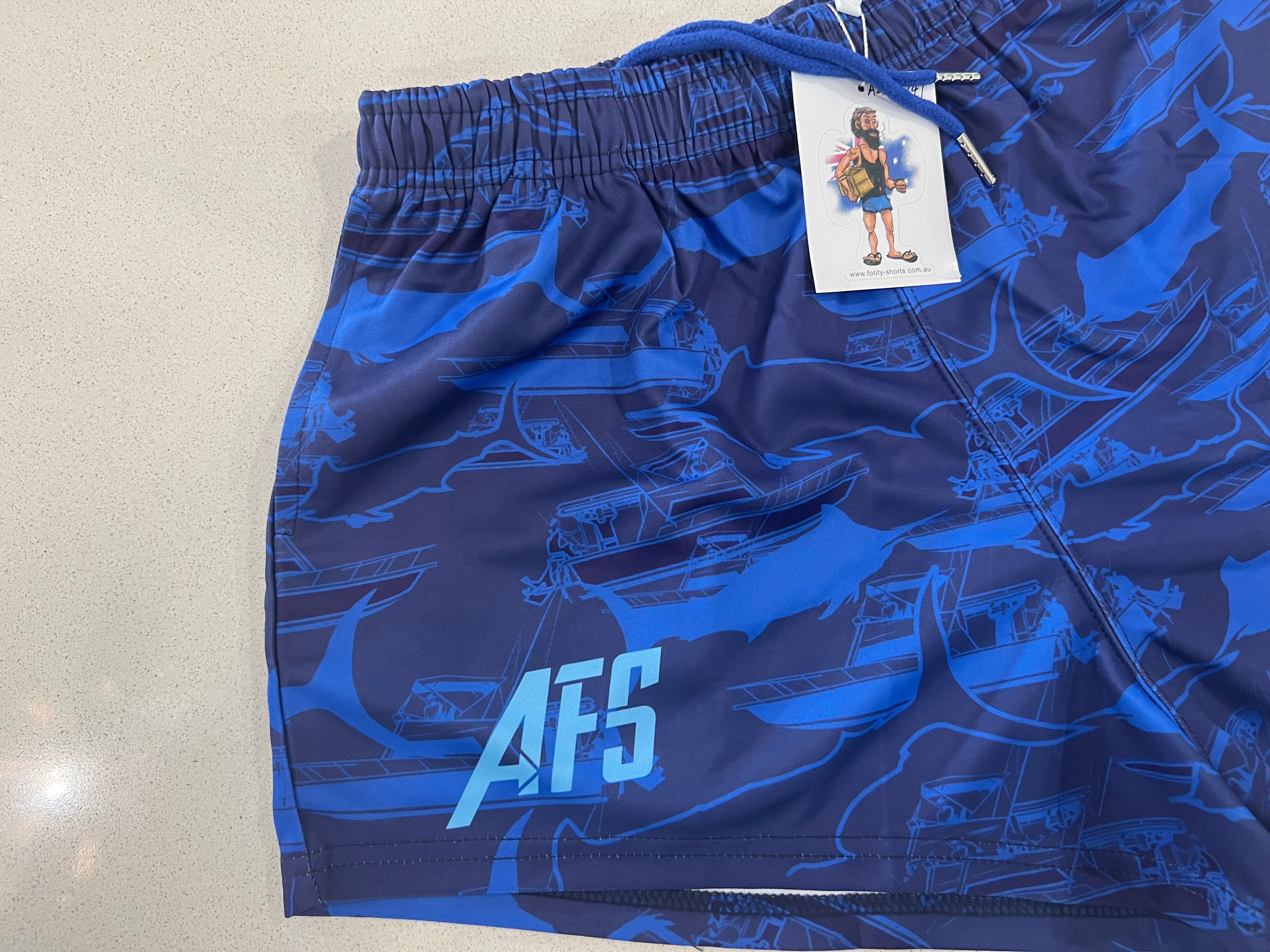 🔥NEW🔥 W.A Fishing Footy Shorts (With Pockets)