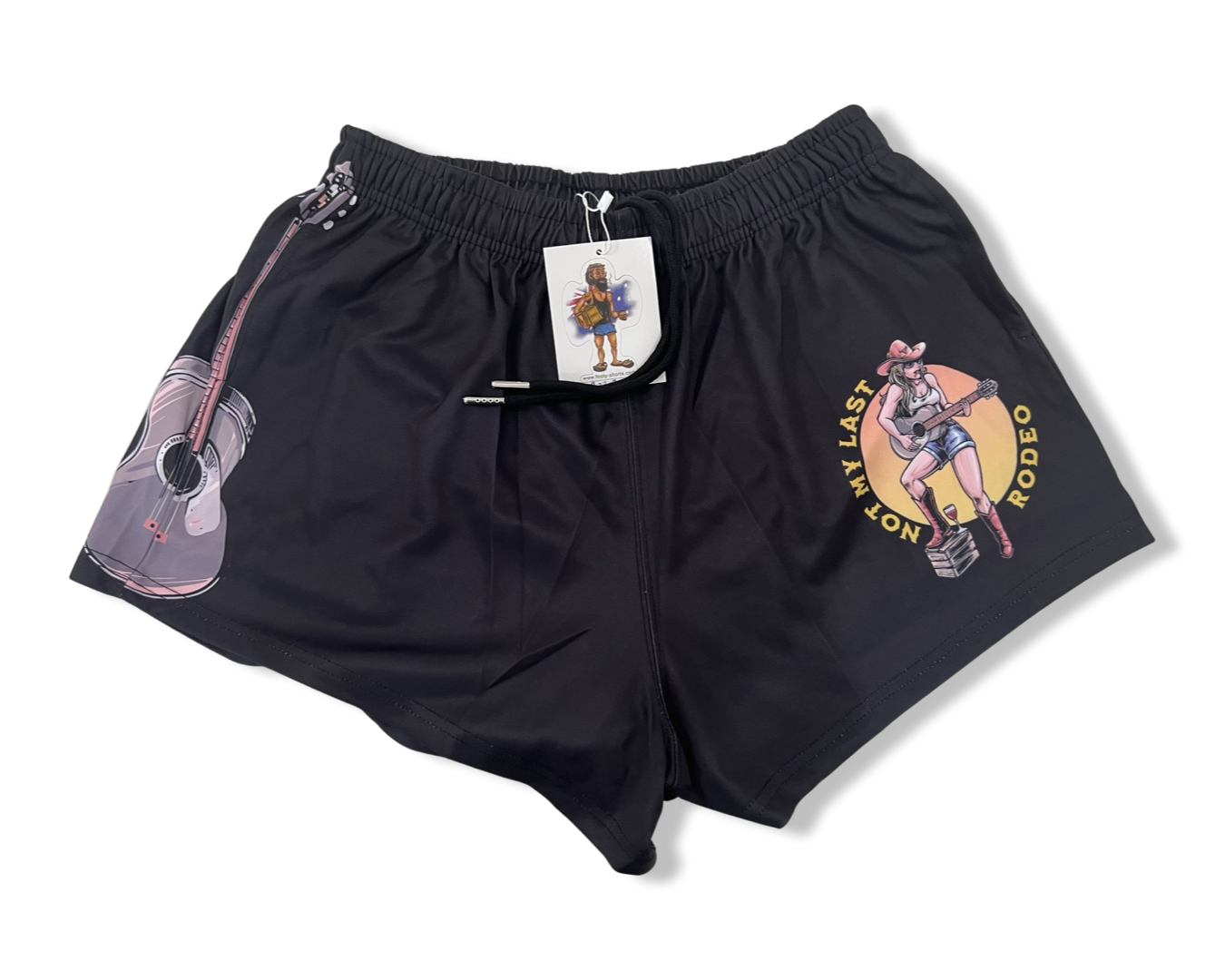 Cow Girl - Footy Shorts (With Pockets)