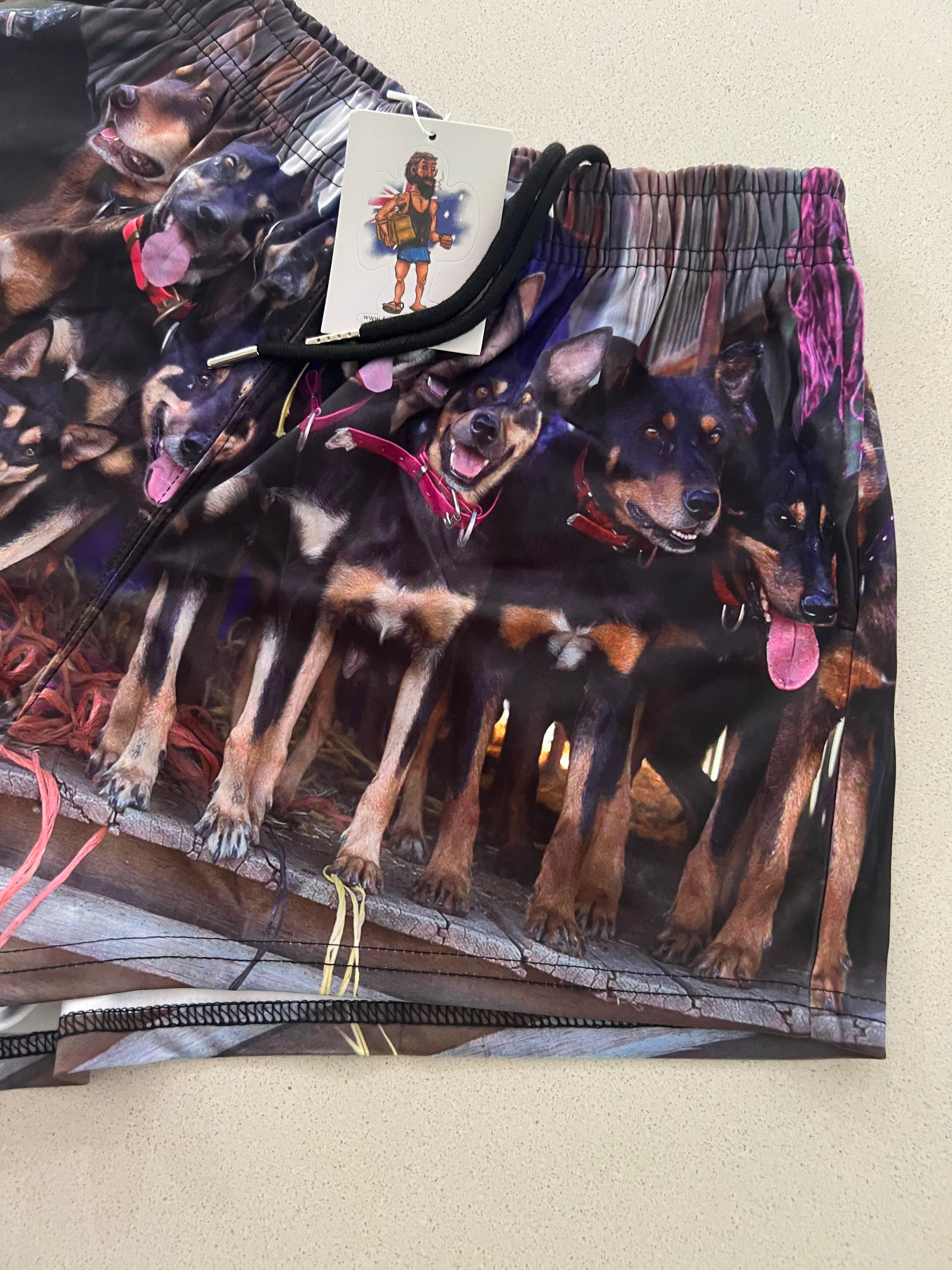 Bulk Kelpies - Footy Shorts (With Pockets)