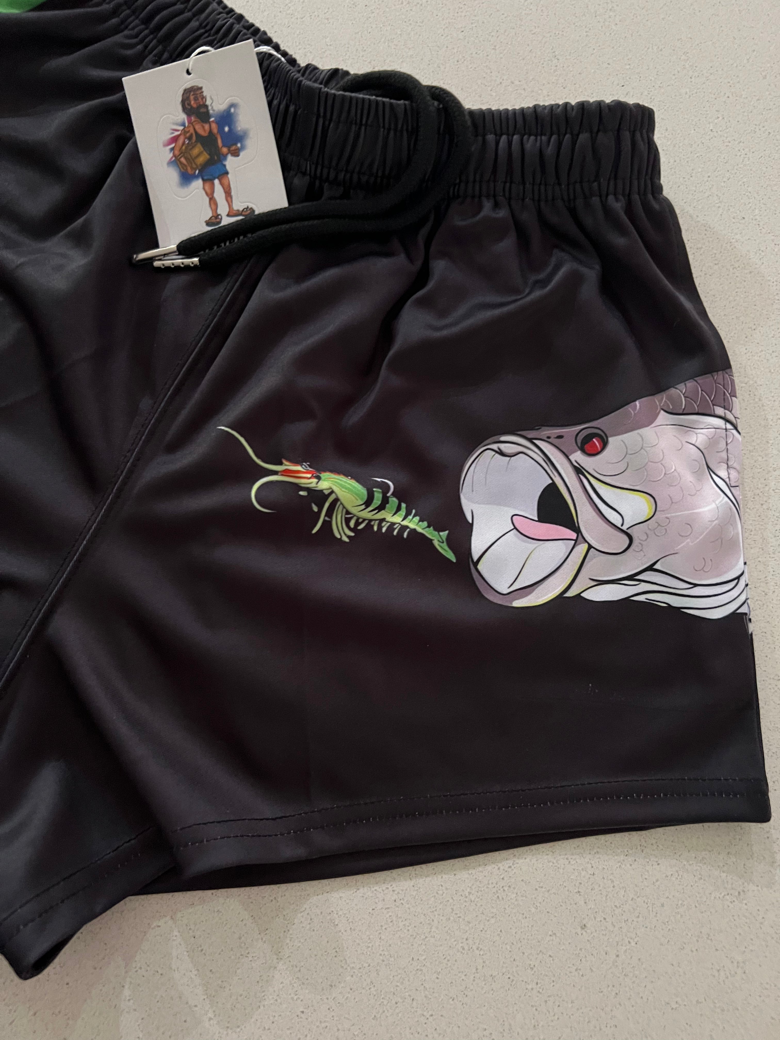 Barramundi Footy Shorts (With Pockets)