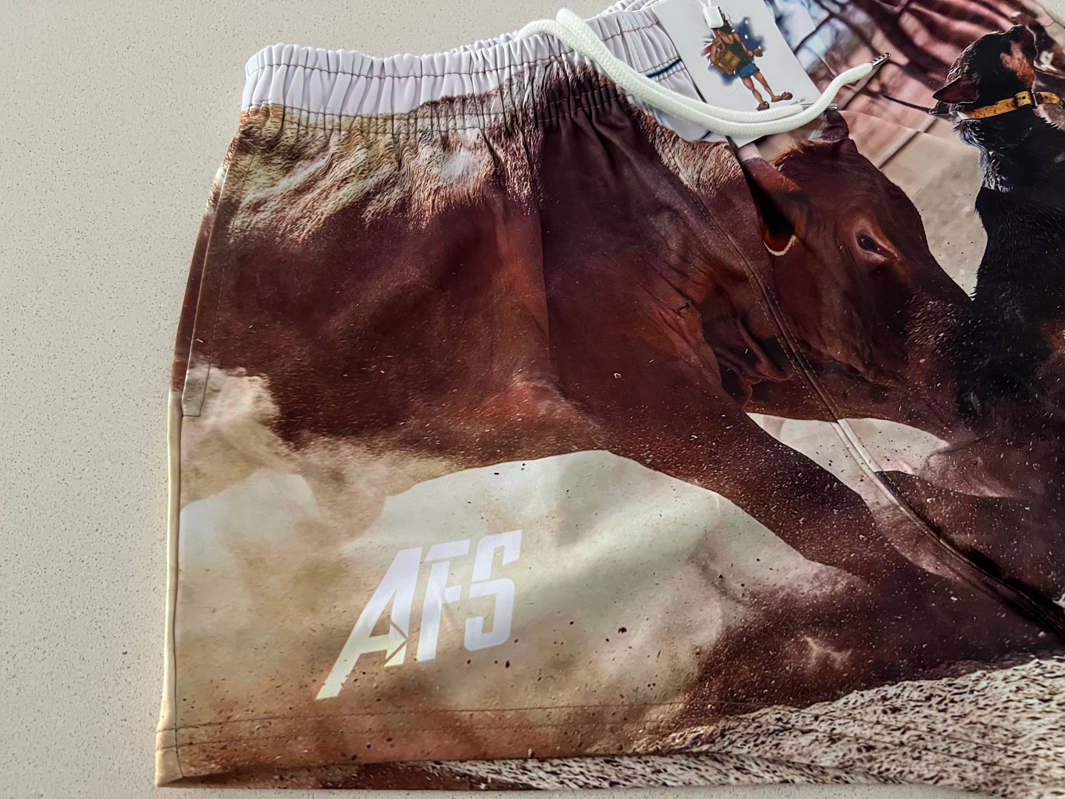 Bull & Kelpie - Footy Shorts (With Pockets)